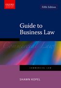 Cover for Guide to Business Law
