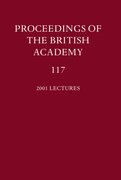 Cover for Proceedings of the British Academy, Volume 117