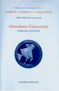 Cover for Corpus Vasorum Antiquorum, Great Britain Fascicule 22, Aberdeen University