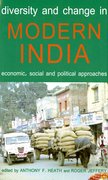 Cover for Diversity and Change in Modern India