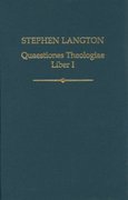 Cover for Stephen Langton, Quaestiones Theologiae