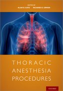 Cover for Thoracic Anesthesia Procedures