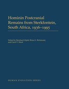 Cover for Hominin Postcranial Remains from Sterkfontein, South Africa, 1936-1995