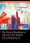 Cover for The Oxford Handbook of Deaf Studies in Literacy