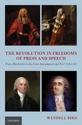 Cover for The Revolution in Freedoms of Press and Speech