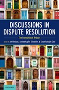Cover for Discussions in Dispute Resolution