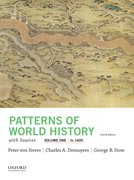 Cover for Patterns of World History, Volume One: To 1600, with Sources