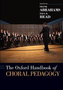 Cover for The Oxford Handbook of Choral Pedagogy