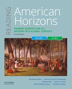 Cover for Reading American Horizons