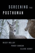 Cover for Screening the Posthuman
