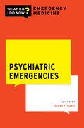 Cover for Psychiatric Emergencies - 9780197544464