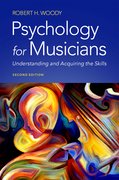 Cover for Psychology for Musicians - 9780197546604