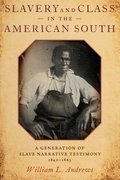 Cover for Slavery and Class in the American South