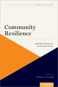 Cover for Community Resilience - 9780197559383