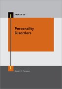 Cover for Personality Disorders - 9780197574393