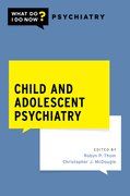 Cover for Child and Adolescent Psychiatry - 9780197577479
