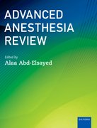 Cover for Advanced Anesthesia Review