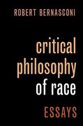 Cover for Critical Philosophy of Race