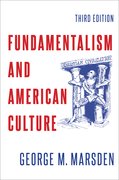 Cover for Fundamentalism and American Culture - 9780197599495