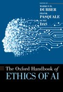 Cover for Oxford Handbook of Ethics of AI