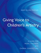 Cover for Giving Voice to Children's Artistry - 9780197606537