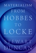 Cover for Materialism from Hobbes to Locke