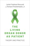 Cover for The Living Organ Donor as Patient