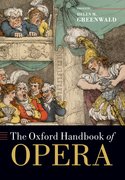 Cover for The Oxford Handbook of Opera