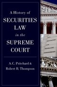 Cover for A History of Securities Law in the Supreme Court