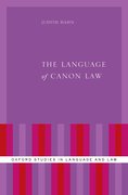 Cover for The Language of Canon Law