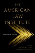 Cover for The American Law Institute