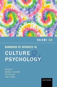 Cover for Handbook of Advances in Culture and Psychology, Volume 10