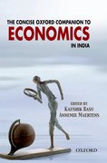 Cover for The Concise Oxford Companion to Economics in India