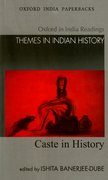 Cover for Caste in History