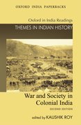 Cover for War and Society in Colonial India