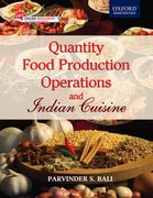 Cover for Quantity Food Production Operations and Indian Cuisine