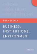 Cover for Business, Institutions, and the Environment