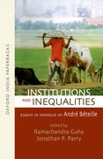 Cover for Institutions and Inequalities Essays in Honour of Andre Beteille