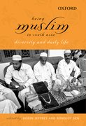 Cover for Being Muslim in South Asia