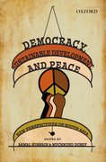 Cover for Democracy, Sustainable Development, and Peace