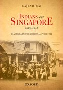 Cover for Indians in Singapore, 1819-1945