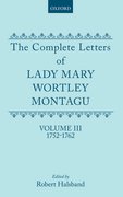 Cover for The Complete Letters of Lady Mary Wortley Montagu