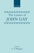 Cover for The Letters of John Gay