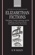 Cover for Elizabethan Fictions