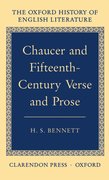 Cover for Chaucer and Fifteenth-Century Verse and Prose