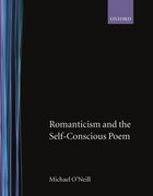 Cover for Romanticism and the Self-Conscious Poem