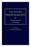 Cover for The Advancement of Learning