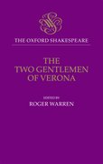 Cover for The Oxford Shakespeare: The Two Gentlemen of Verona
