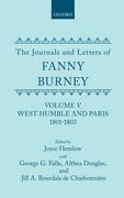 Cover for The Journals and Letters of Fanny Burney (Madame d