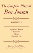 Cover for The Complete Plays of Ben Jonson